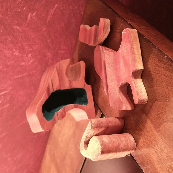 Hawthorne Direct Wooden Art Frog Puzzle Box Original Box - Q8 - Picture 4 of 5